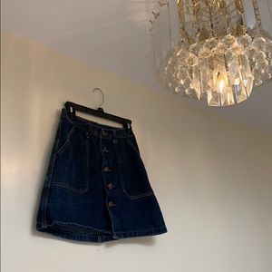 Jeans mini skirt